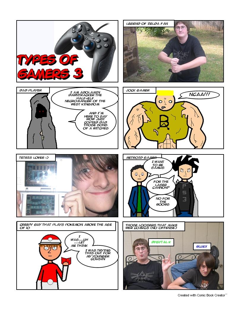 Types of Gamers 3