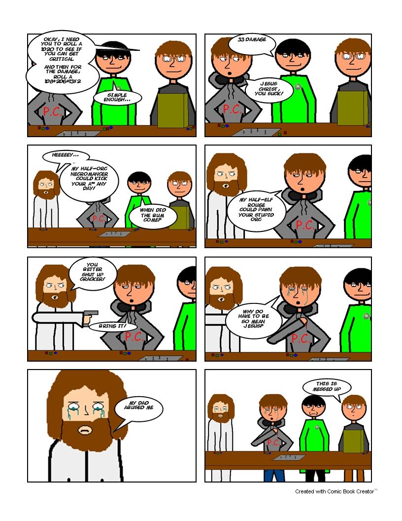 Jesus Plays D&D?