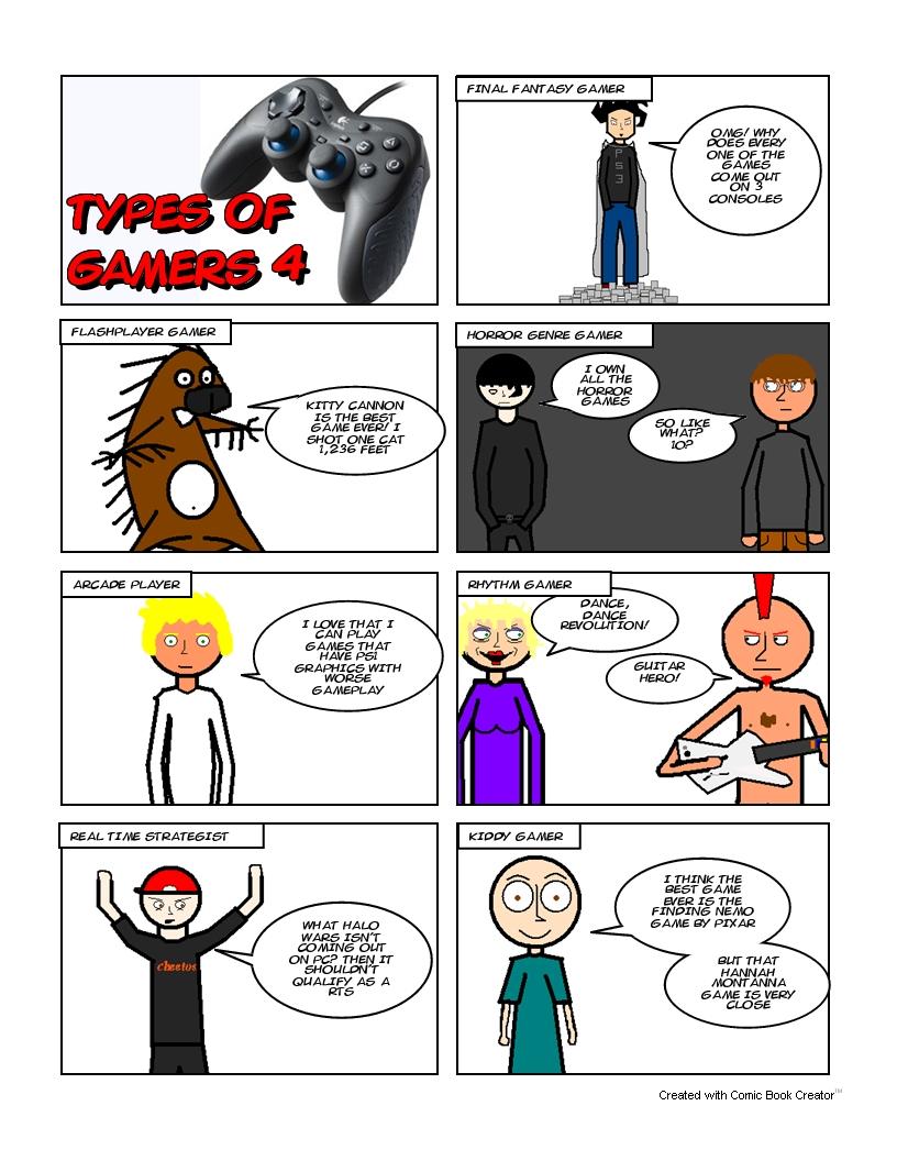 Types of Gamers 4
