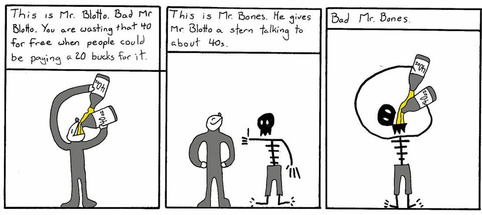 Mr. Blotto & Mr. Bones