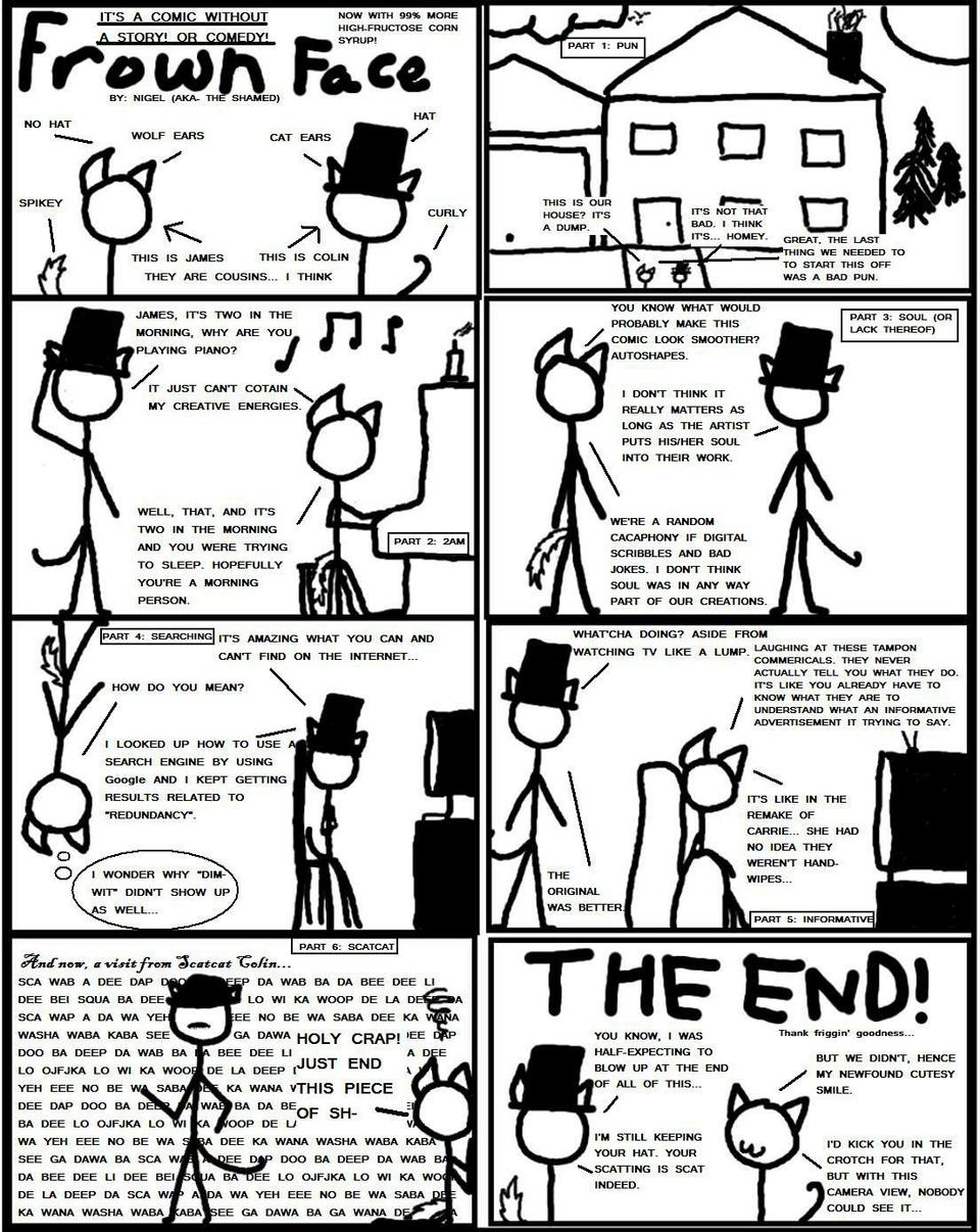 Frown Face Page 1