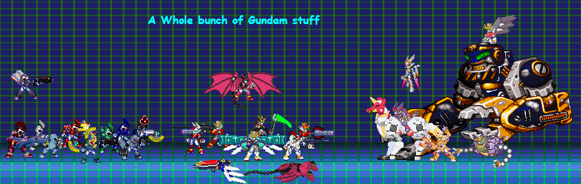 Filler: A Whole Bunch Of Gundam Stuff