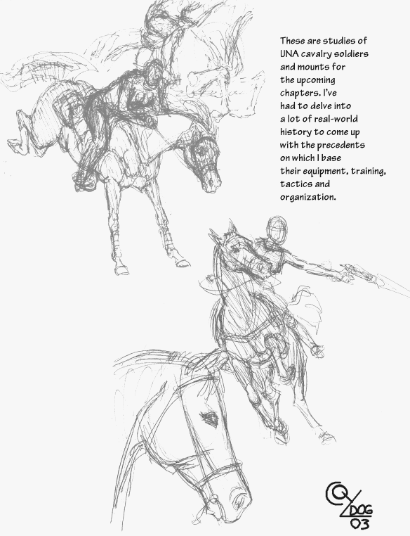 Horse and rider studies