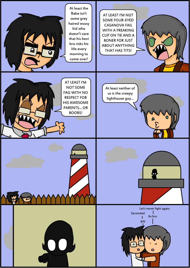 The Creepy Lighthouse Guy