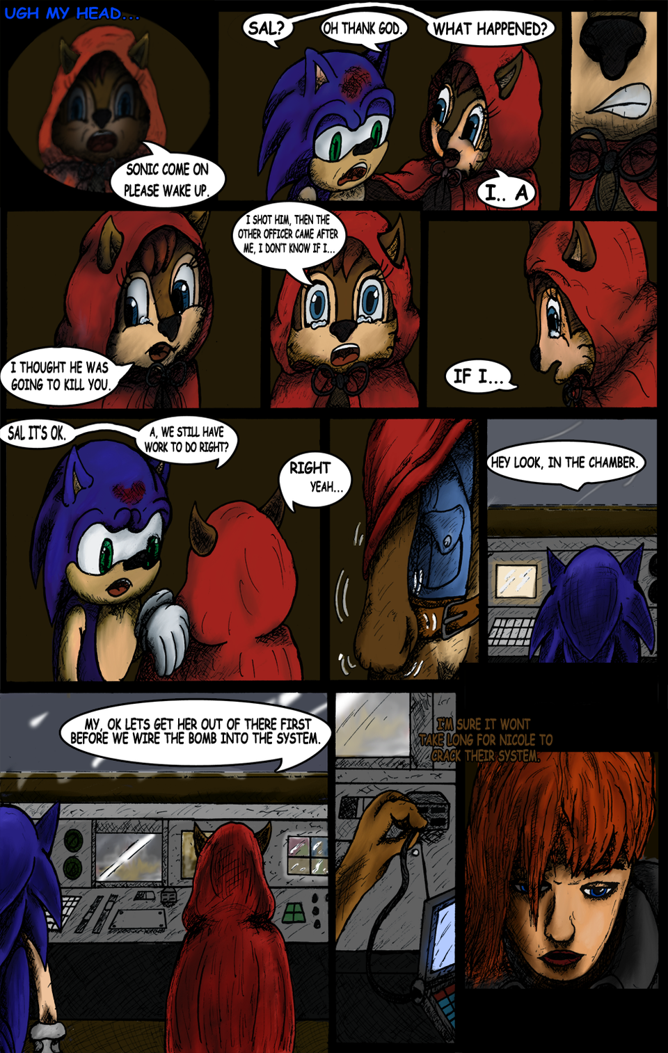 Sonic The Hedgehog: First Operation page 37