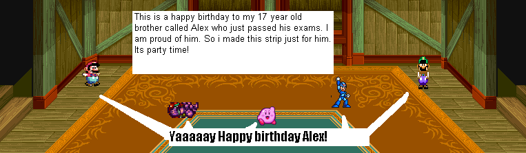 Happy birthday Alex