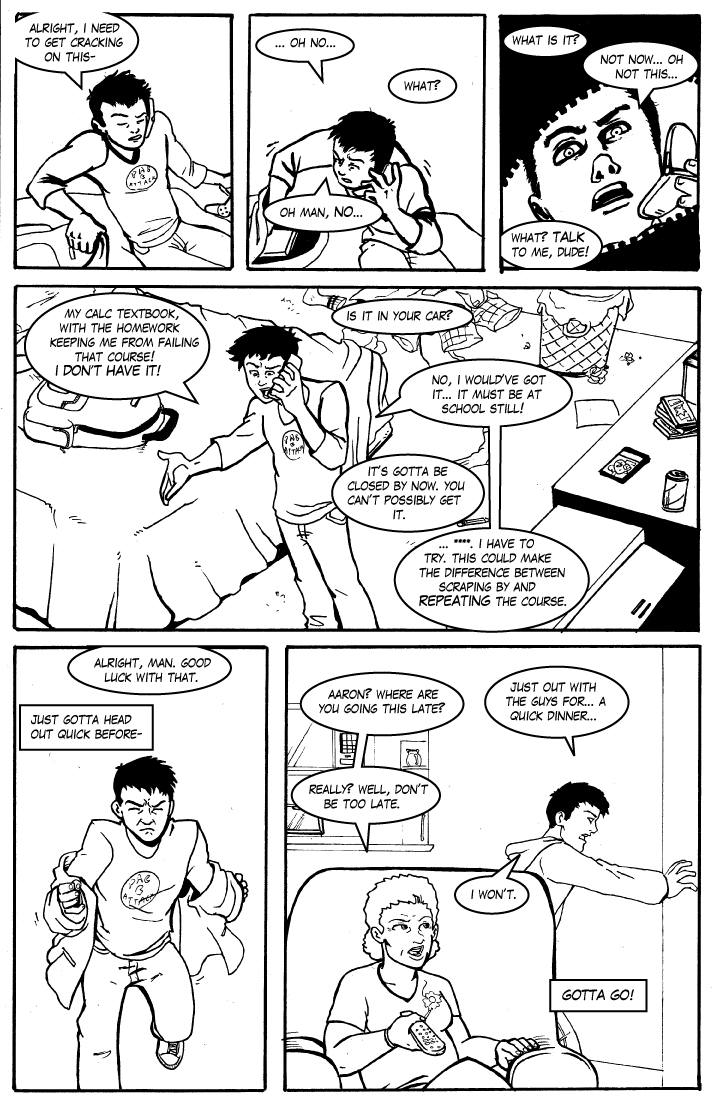 Blue Blaster #1 page 12