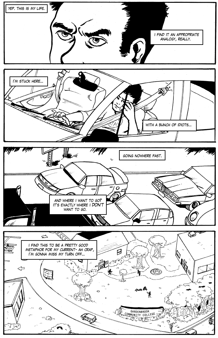 Blue Blaster #1 page 1