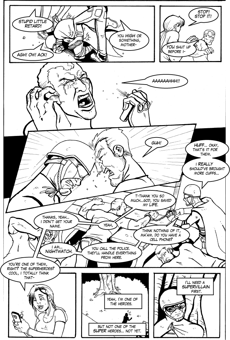 Blue Blaster #4 page 8