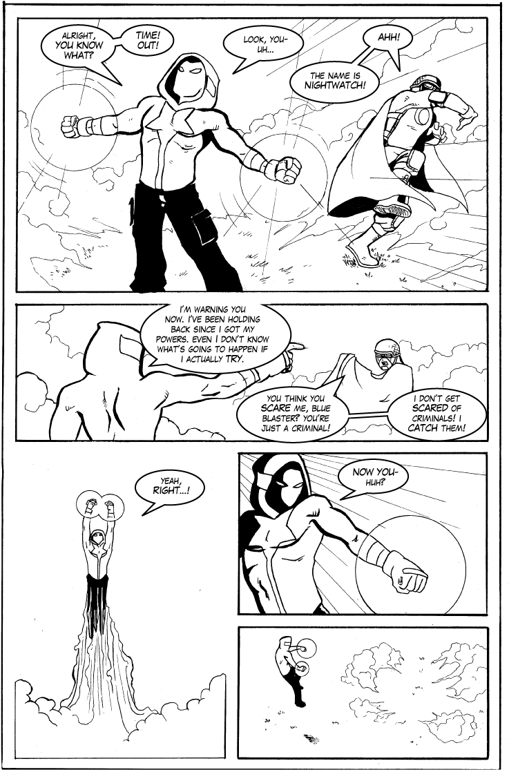 Blue Blaster #5 page 18