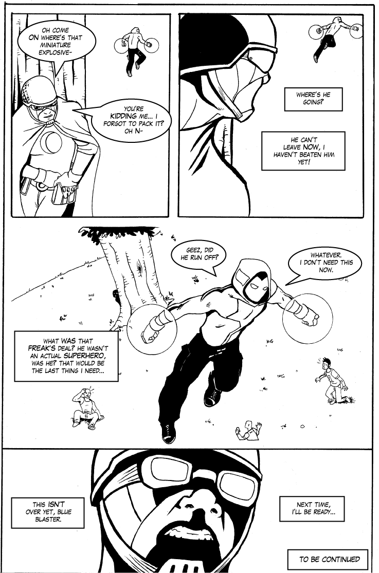 Blue Blaster #5 page 19