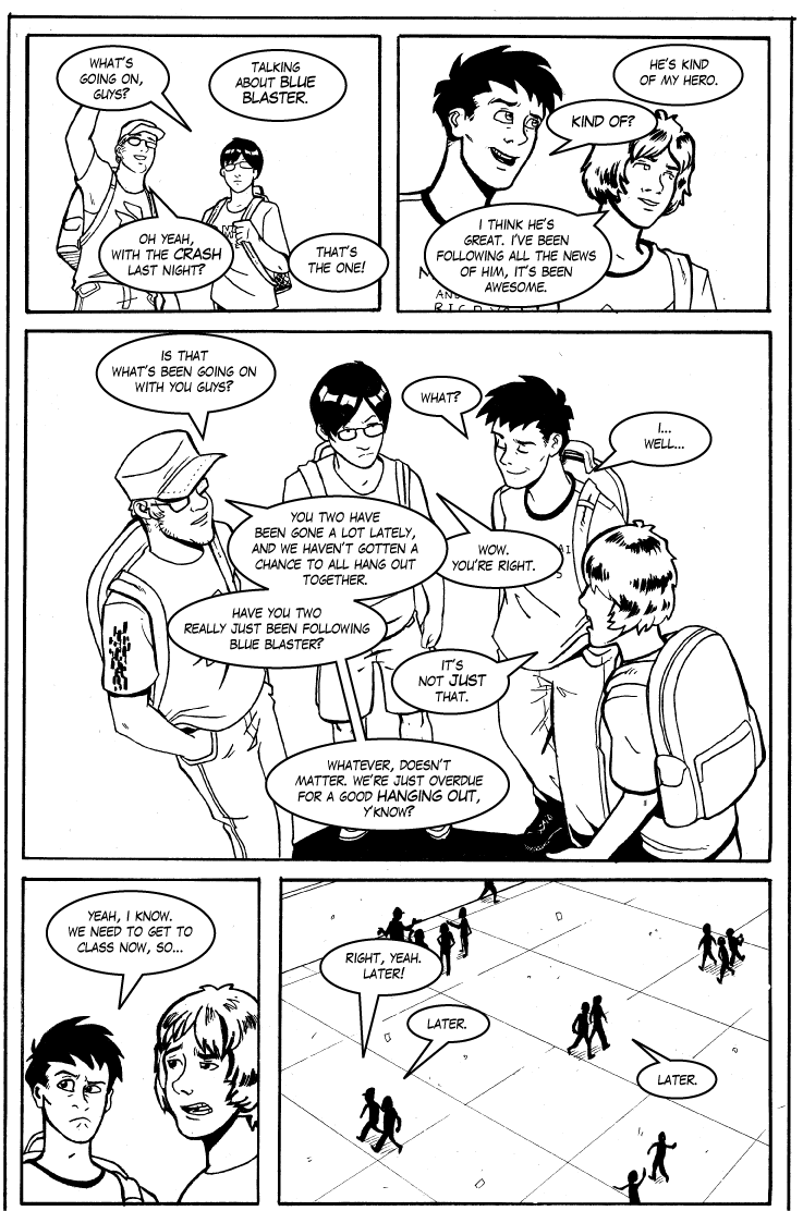 Blue Blaster #5 page 2