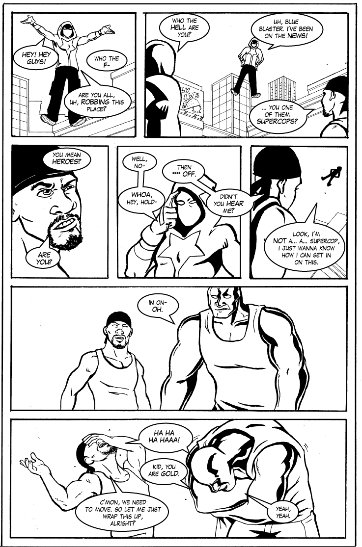Blue Blaster #5 page 9