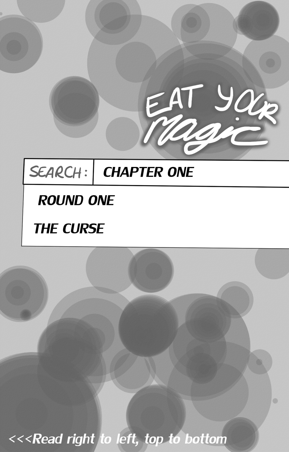 EYM - Chapter 1, Round 1, cover