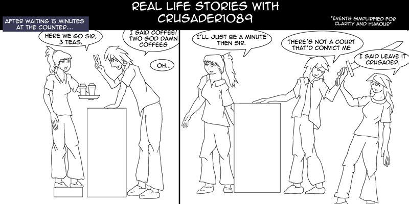 Real Life With Stories with Crusader1089: Coffee