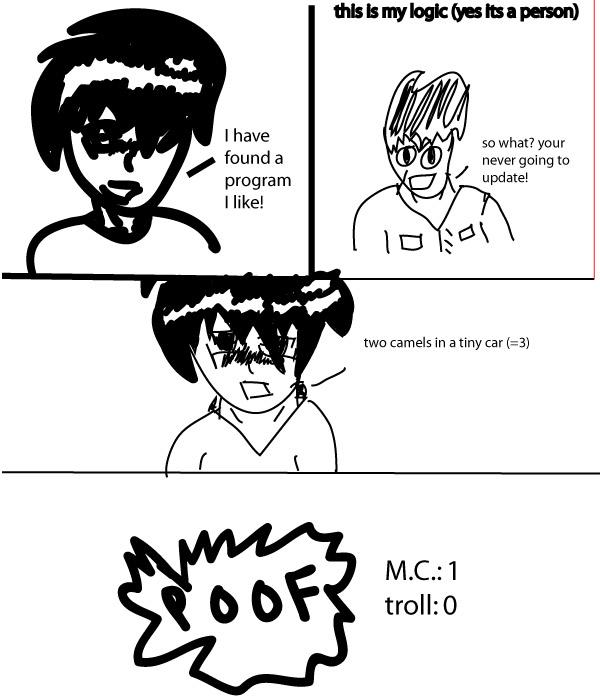 defeating a troll
