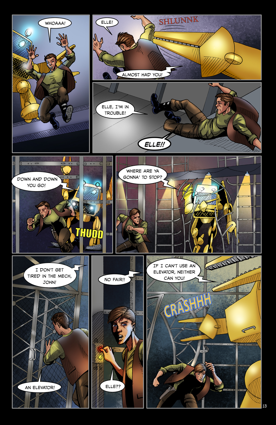 Raising Cain #4 Page 13