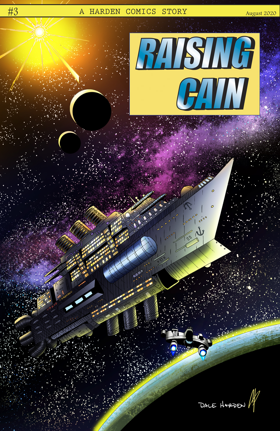 Raising Cain # 3 Cover