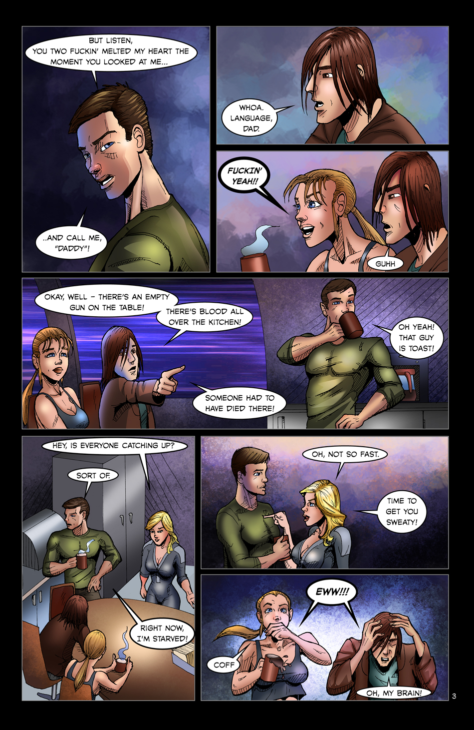 Raising Cain #3 Page 3