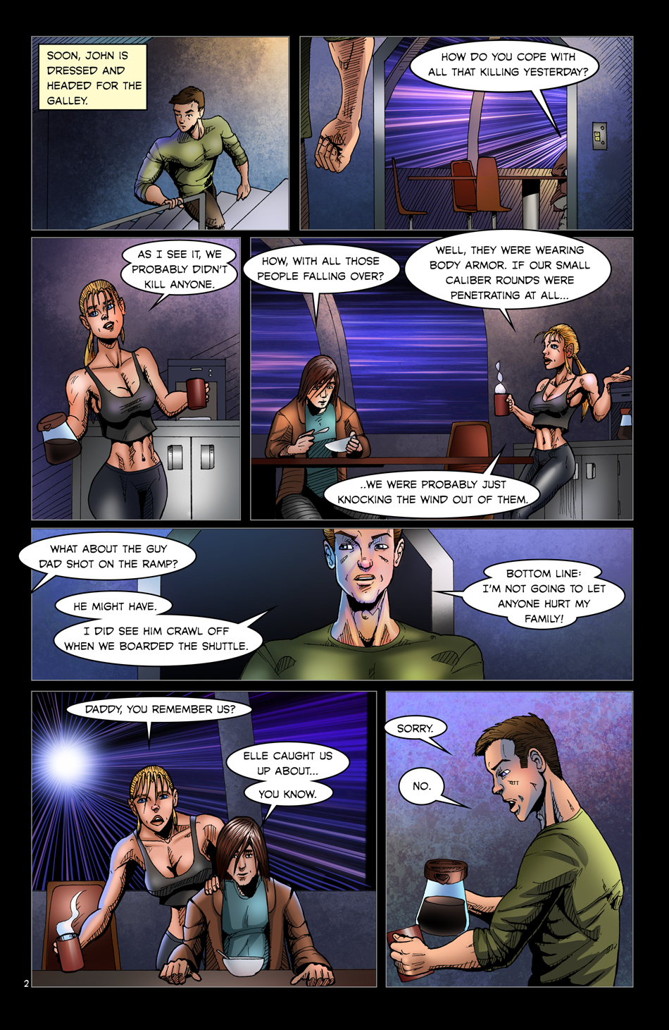 Raising Cain #3 Page 2