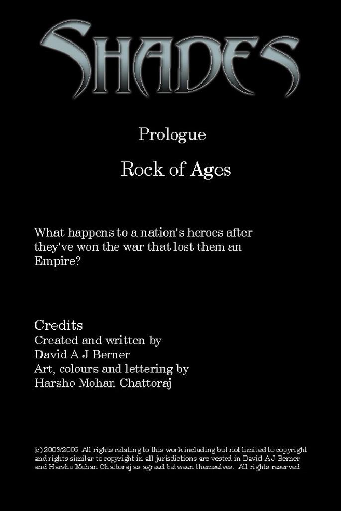 Prologue - Rock of Ages