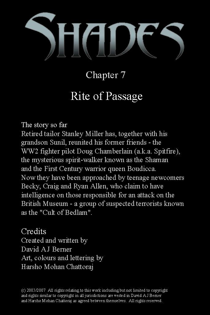 Chapter 7 - Rite of Passage