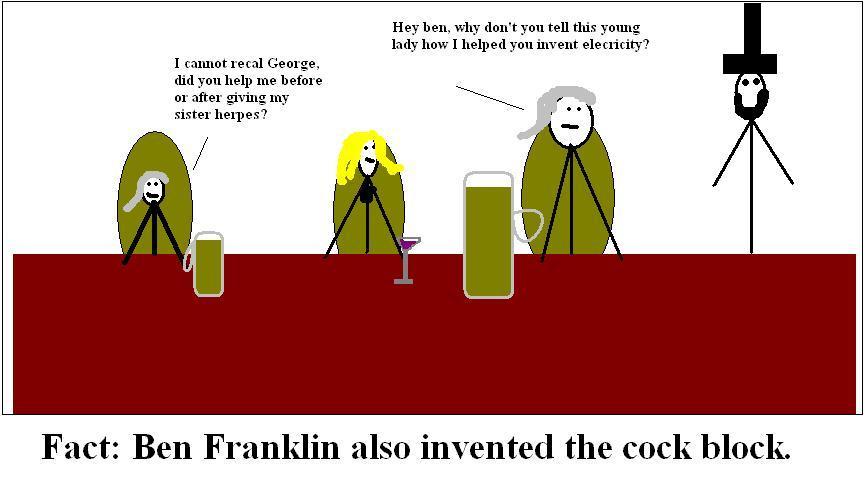 I really have no idea why Abe Lincoln is there.