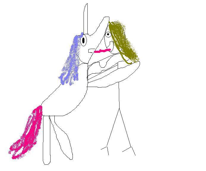 This horse about to blo-oh-oh-oh-a-oh