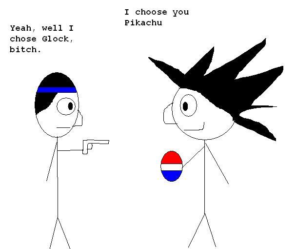 Pokemon battles in the real world