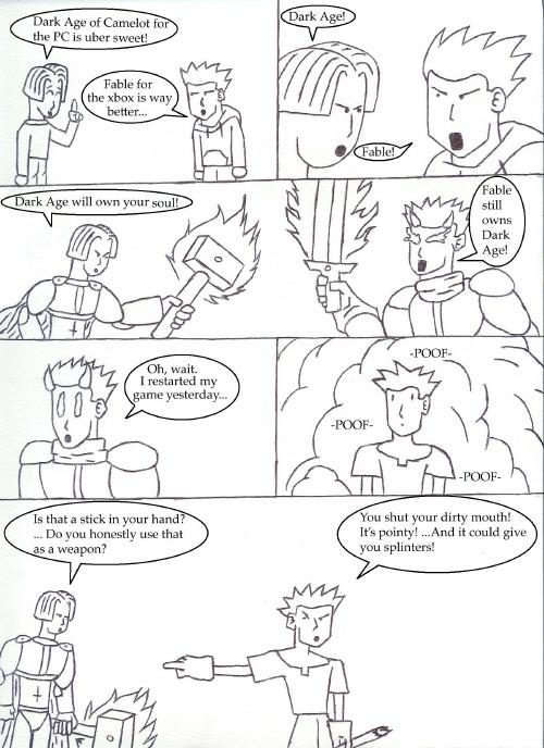 Dark Age of Camelot Vs. Fable