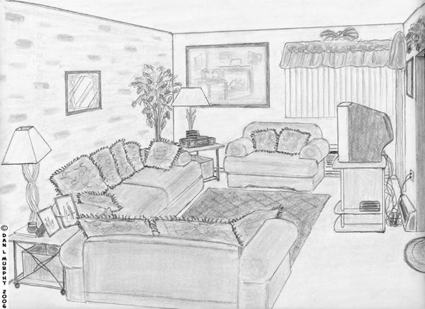 Living Room (Pencil)