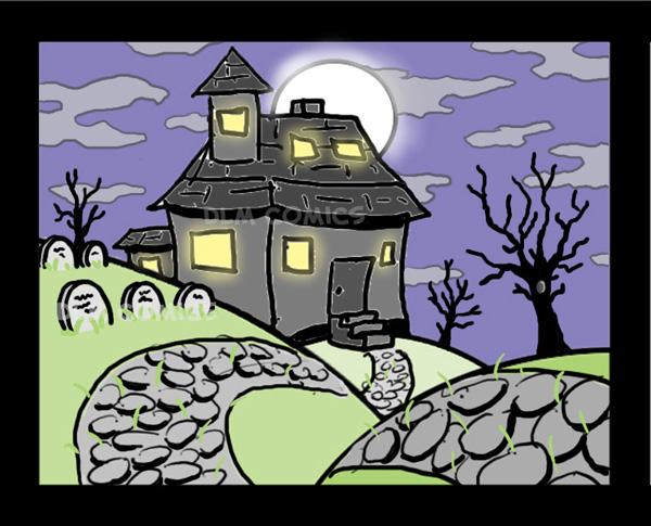 Haunted House (Photoshop)