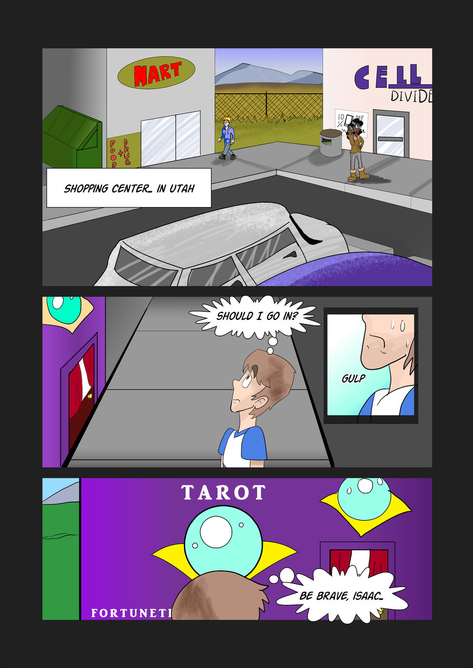 Lucid love:Reaching Out Chapter 1 page 2