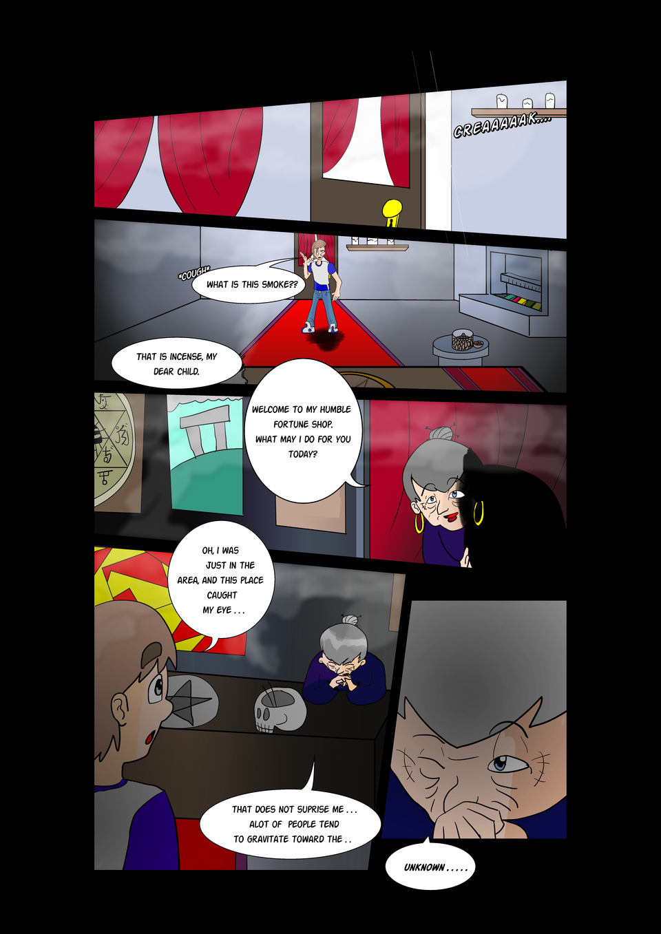 Lucid love:Reaching Out Chapter 1 page 3
