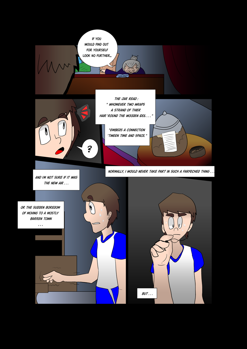 Lucid love:Reaching Out Chapter 1 page 5