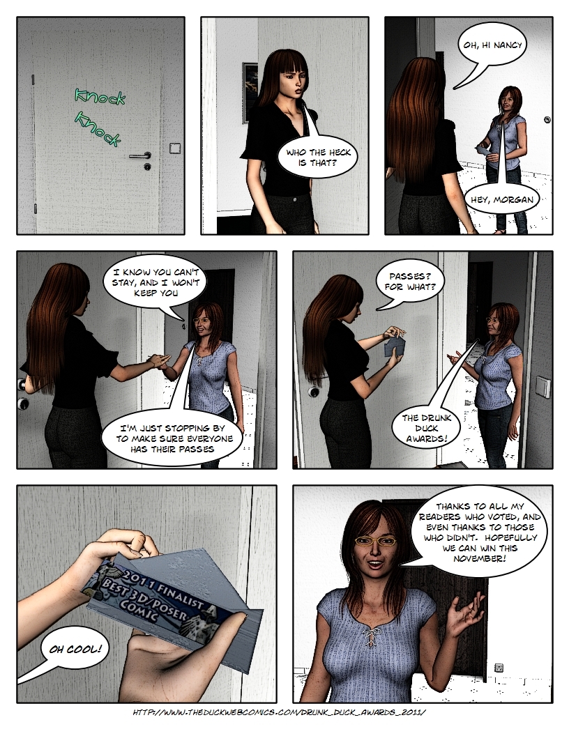 Knocking on the fourth wall