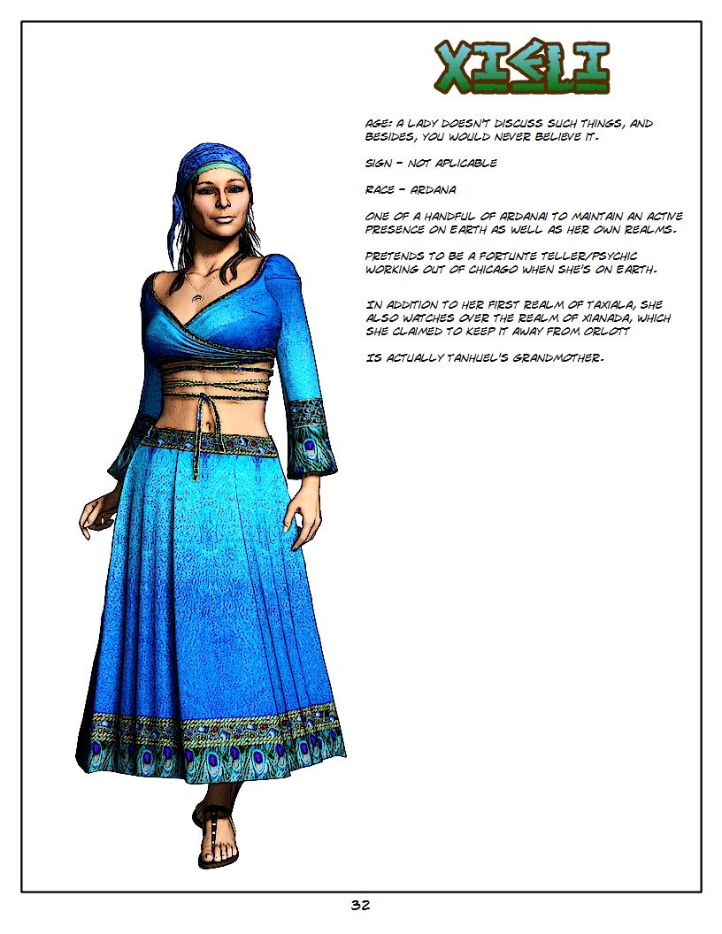 Character profile - Xieli