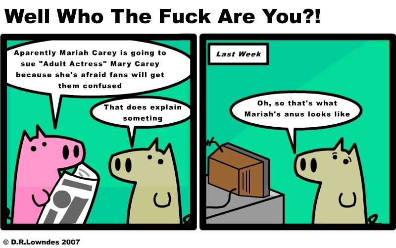 Well Who The Fuck Are You?