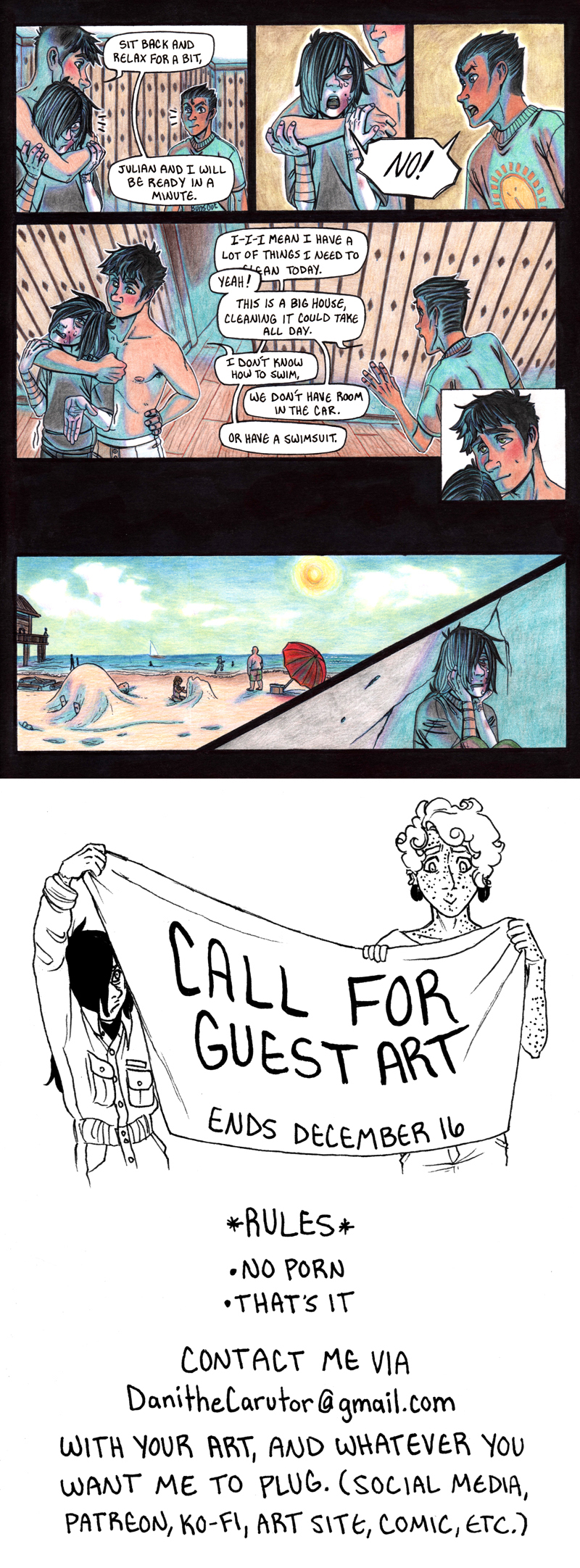 Chapter 4, pg. 52 + Call for Guest Art