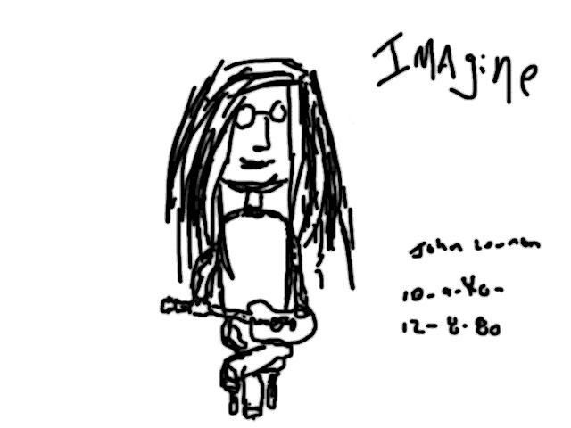 A John Lennon tribute page