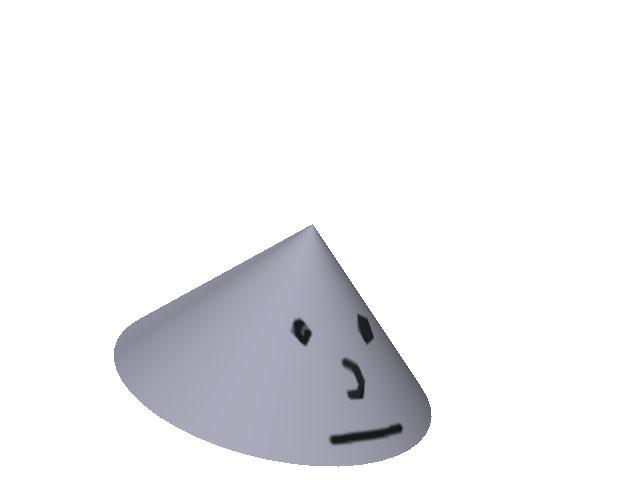 a saddened shape in 3D!!!!