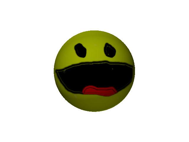 Pac-man in 3D
