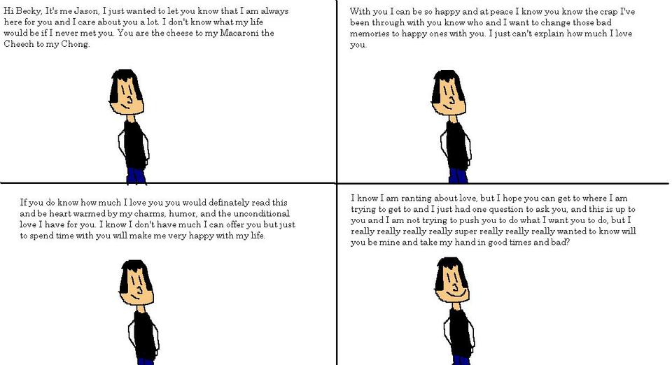 Sending her my LOVE: To Becky 