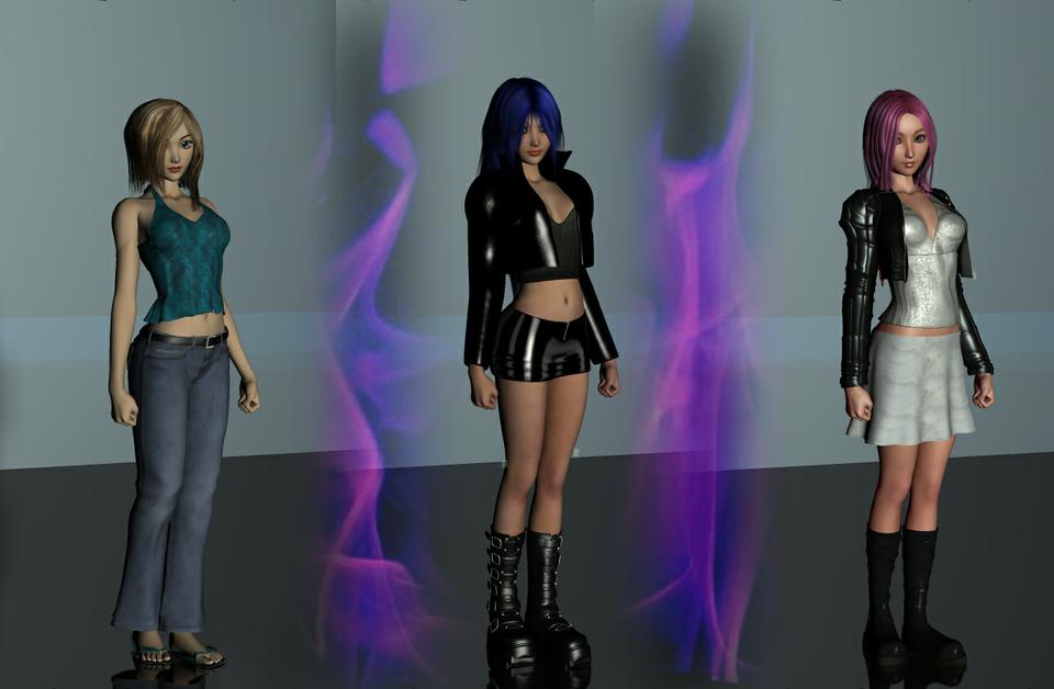 Many faces of a hero: Mia(1).