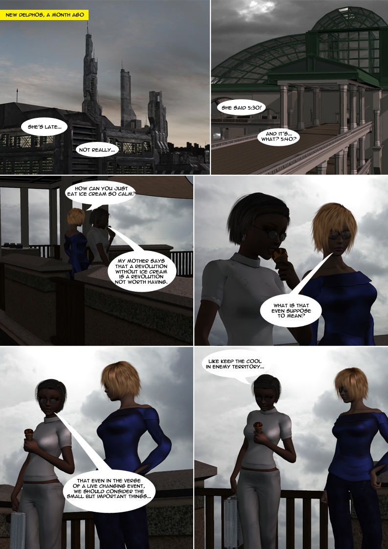 Chapter 10: Through the desert, Page 1