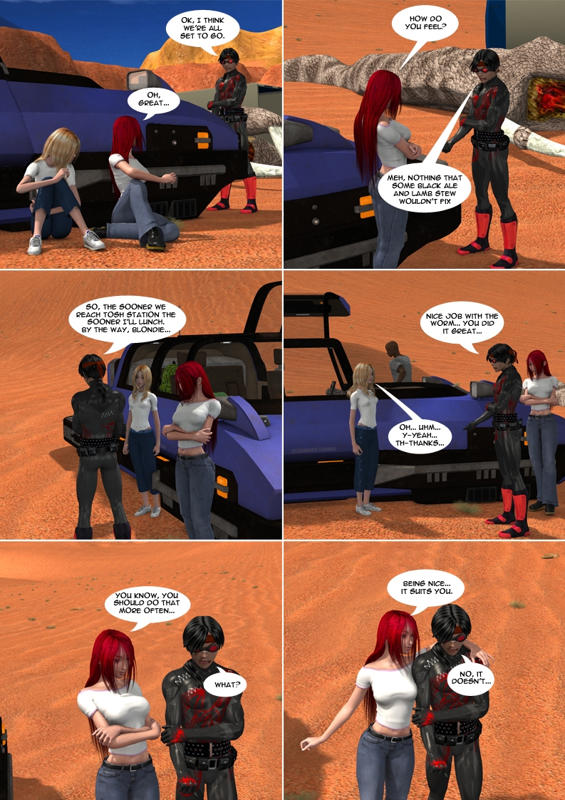Chapter 10: Through the desert, Page 58