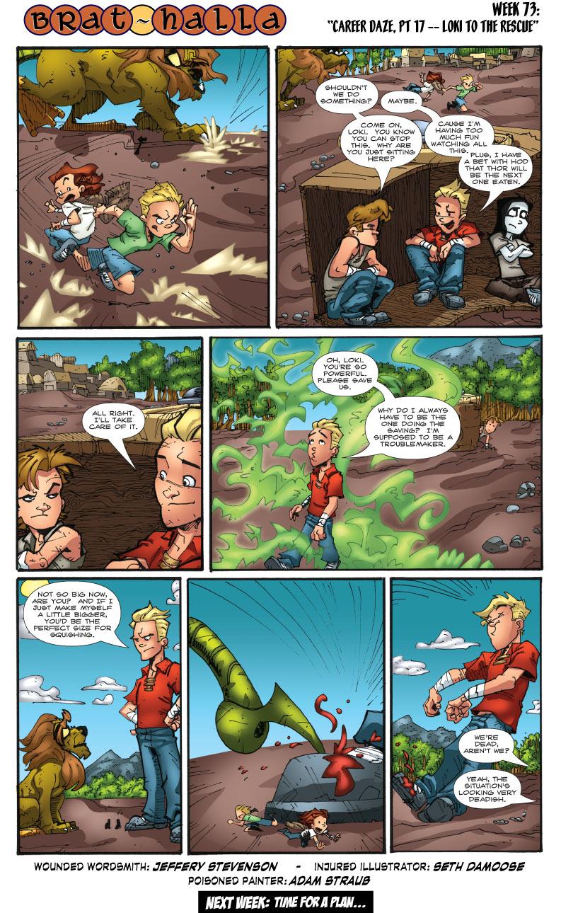 73 - Career Daze 17: Loki to the Rescue