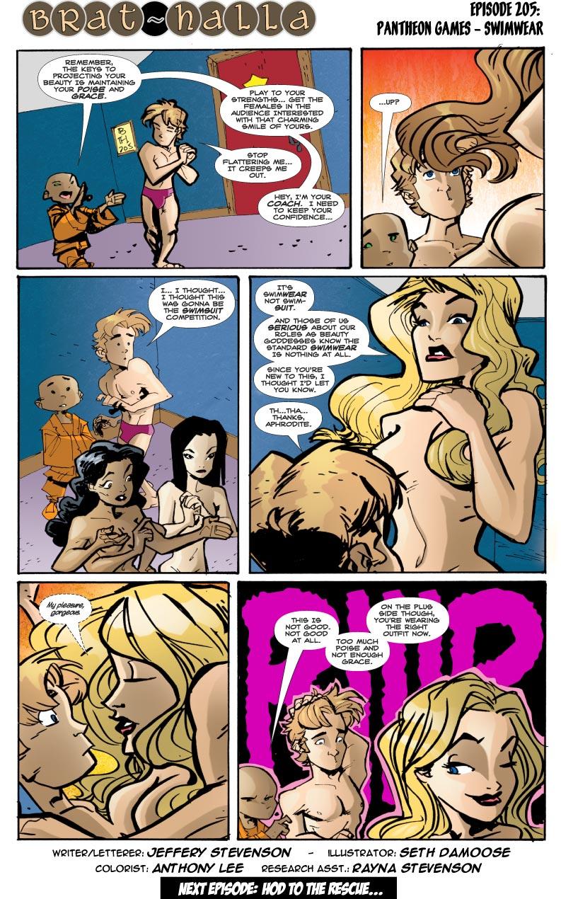 205 - Pantheon Games: Swimwear