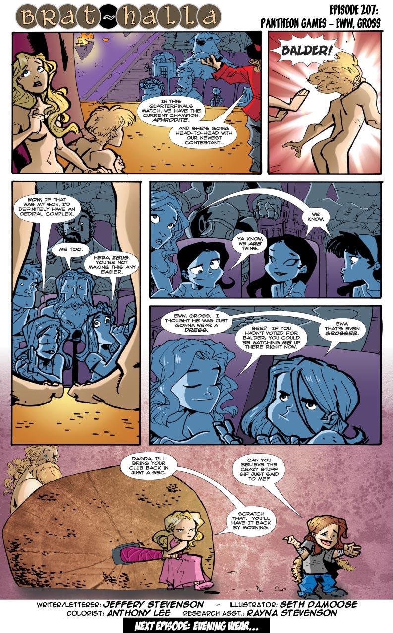 207 - Pantheon Games: Eww, Gross