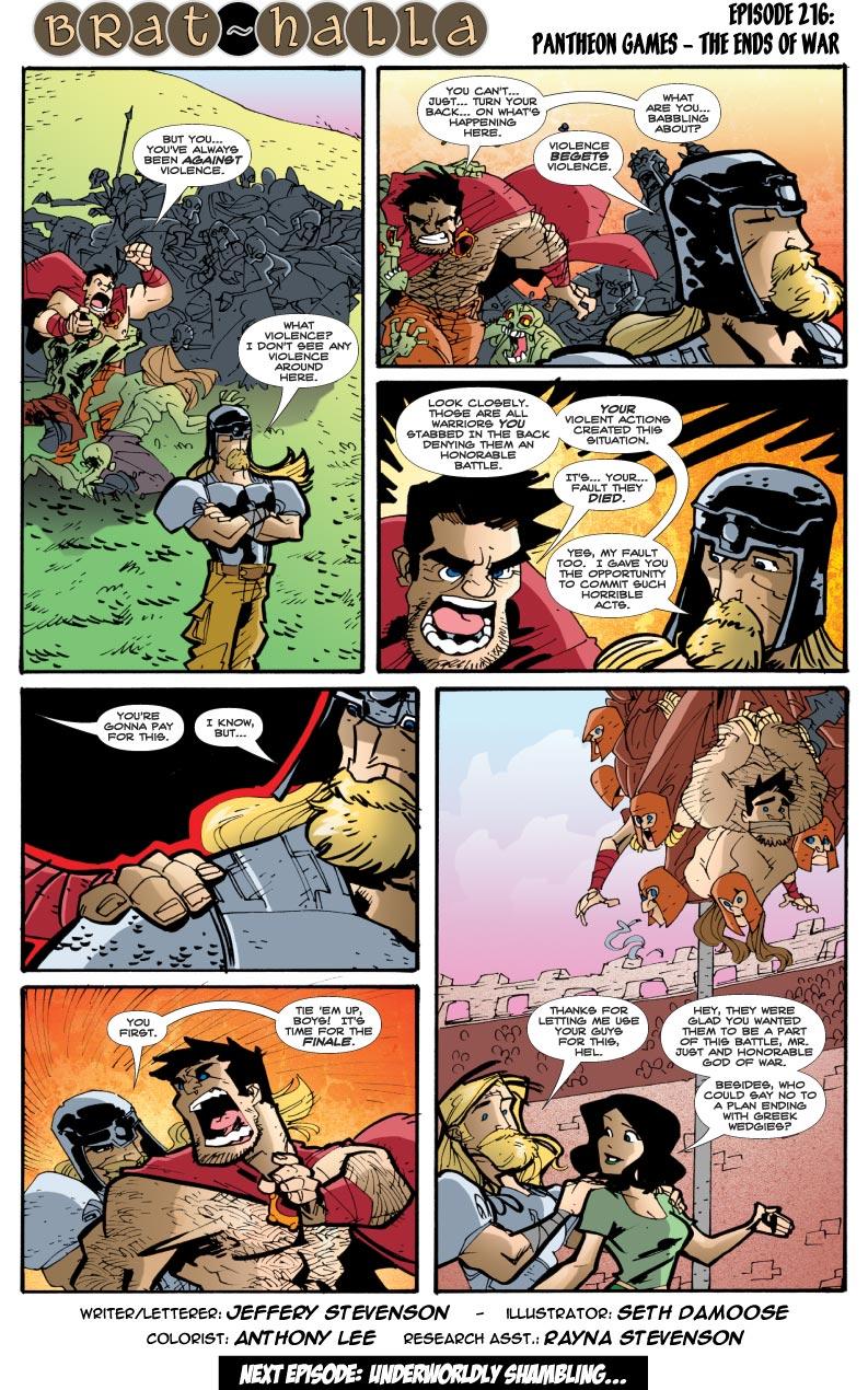 216 - Pantheon Games: The Ends of War